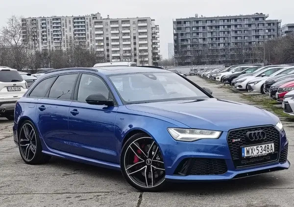 audi rs6 mazowieckie Audi RS6 cena 224967 przebieg: 204262, rok produkcji 2015 z Warszawa